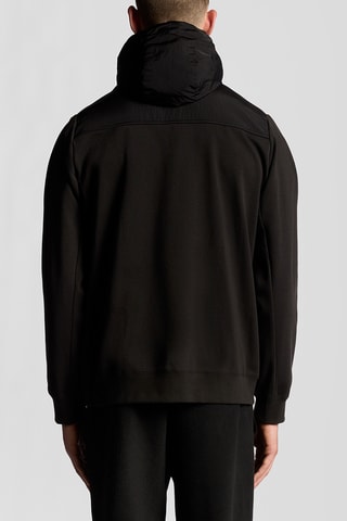 Chaqueta con capucha - Negro