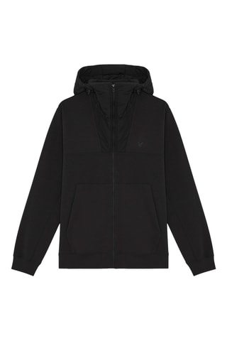 Chaqueta con capucha - Negro