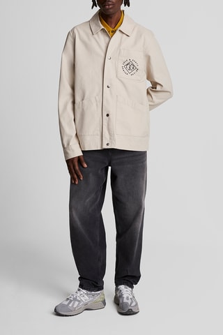 Sobrecamisa regular fit - Crudo