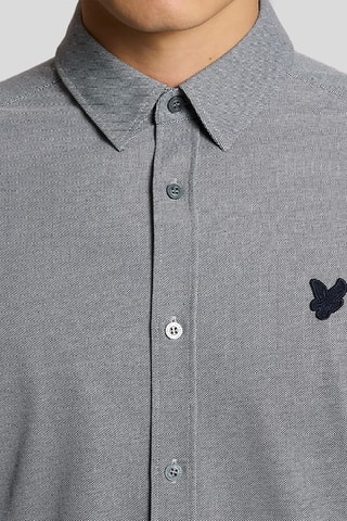 Camisa regular fit - Azul