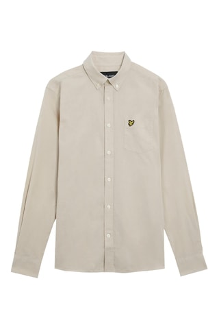 Camisa regular fit - Beige