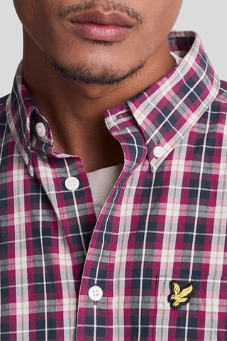 Camisa regular fit - Azul marino