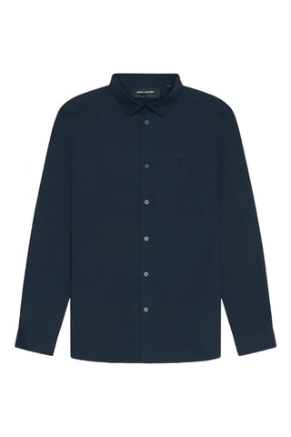 Camisa regular fit - Azul marino