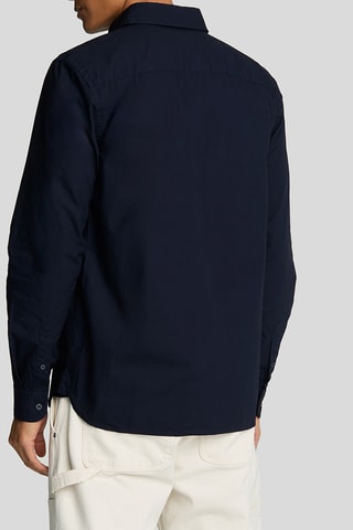 Camisa regular fit - Azul marino