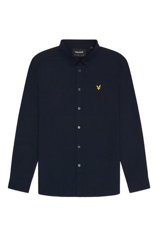 Camisa regular fit - Azul marino