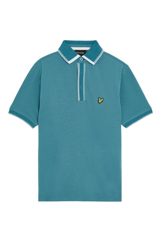 Polo regular fit - Turquesa