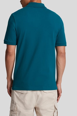 Polo regular fit - Azul pato
