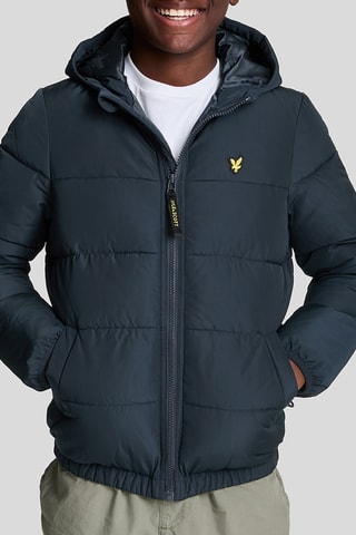 Anorak con capucha - Azul marino