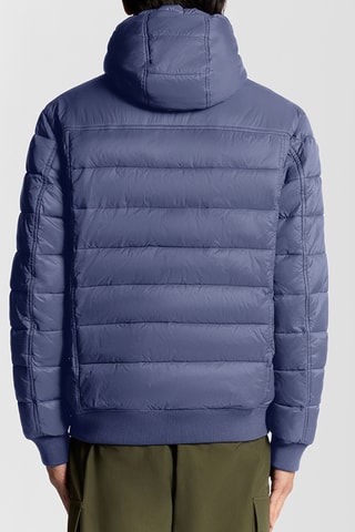 Anorak con capucha - Antracita y amarillo