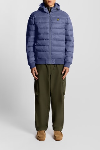 Anorak con capucha - Antracita y amarillo