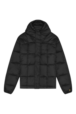 Anorak con capucha - Negro