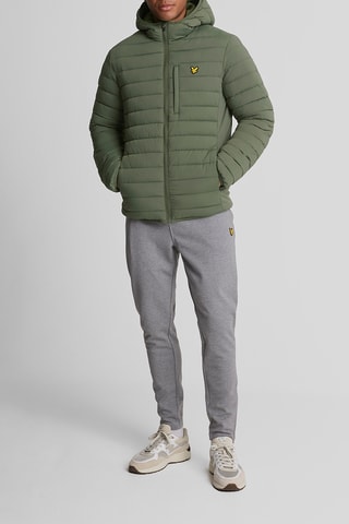 Anorak con capucha - Verde claro