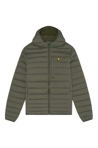 Anorak con capucha - Verde claro