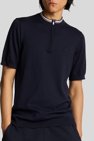 Camiseta regular fit - Azul marino