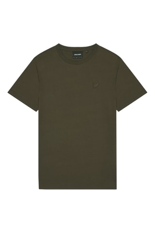 Camiseta regular fit - Verde oliva