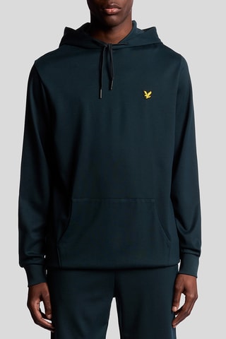 Sudadera polar con capucha - Azul marino