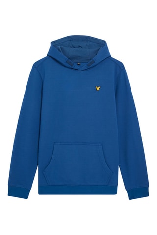 Sudadera polar con capucha - Azul cobalto