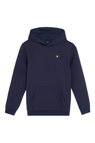Sudadera polar con capucha - Azul marino