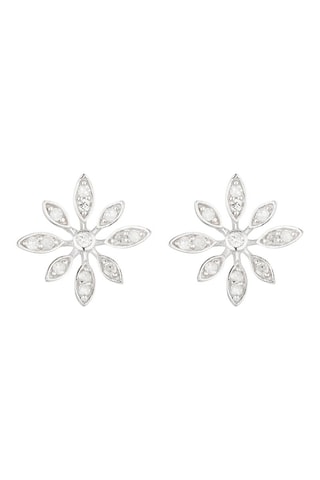 Brincos Brisbane Ouro branco e diamantes