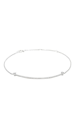 Pulseira Ligne de Diamants Ouro branco e diamantes