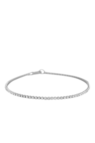 Pulseira Sublime Rivière - Ouro branco e diamantes