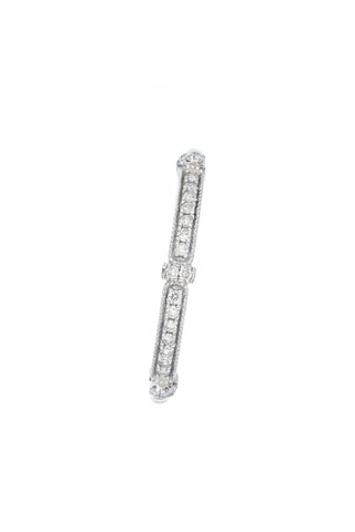 Anel - Ouro branco e diamantes