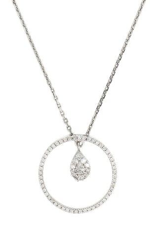 Pendente 
Ouro branco e diamantes