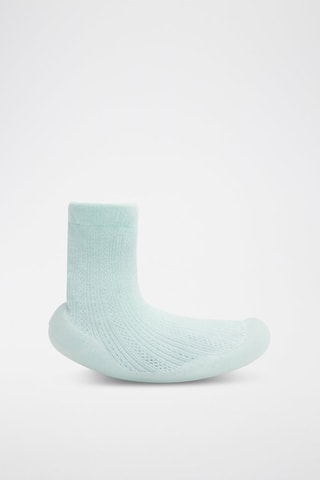 Sneakers a calza - Verde acqua