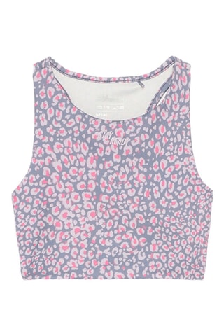 Canotta - Grigio e rosa