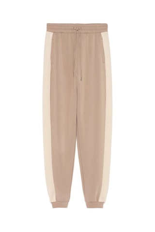 Pantaloni sportivi - Beige e marrone chiaro