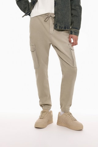 Pantaloni sportivi in pile - Beige