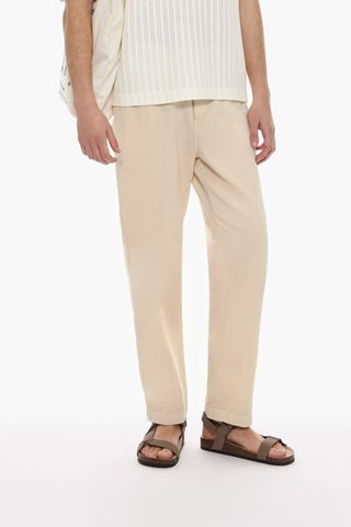 Pantaloni chino - Beige chiaro
