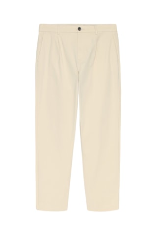 Pantaloni chino relaxed - Beige