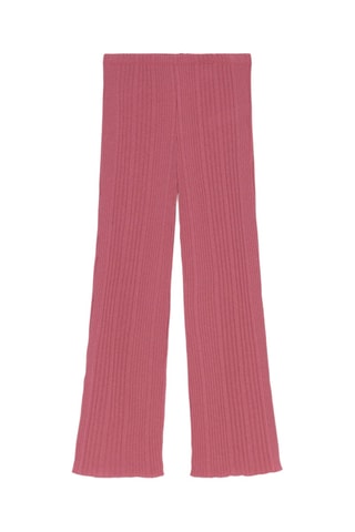 Pantaloni flare - Rosa