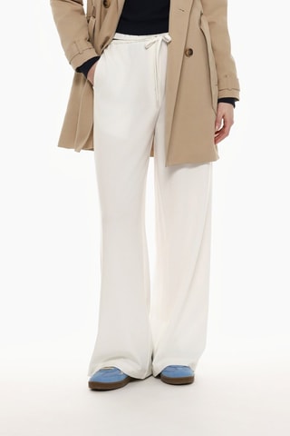 Pantaloni straight - Bianco