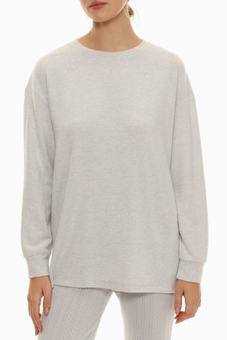 T-shirt pigiama - Grigio chiaro melange