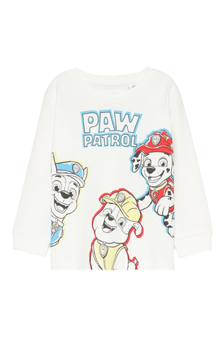 T-shirt pigiama Paw Patrol - Bianco