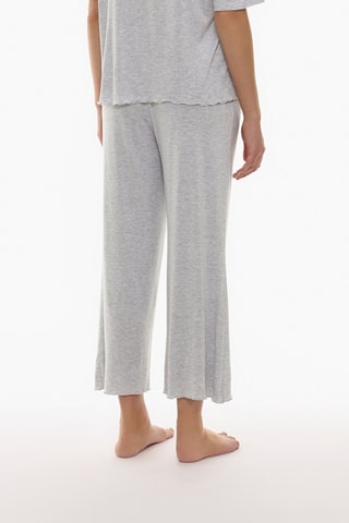 Pantaloni pigiama - Grigio chiaro melange