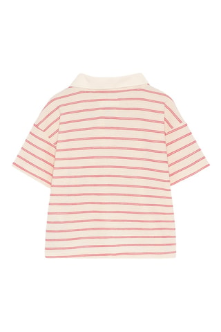 Polo - Ecrù e rosa