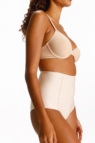 Slip a vita alta - Beige