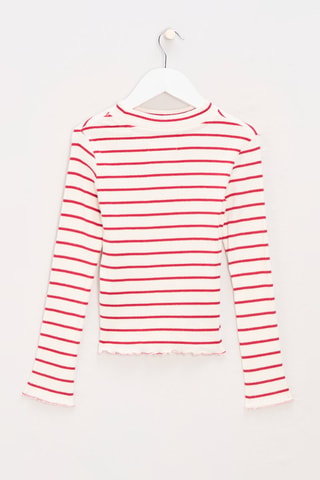 T-shirt - Bianco e rosso
