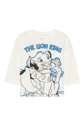 T-shirt Il re leone Disney - Ecrù e celeste