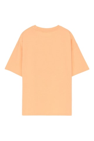 T-shirt - Arancione e celeste