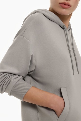 Felpa con cappuccio - Grigio chiaro