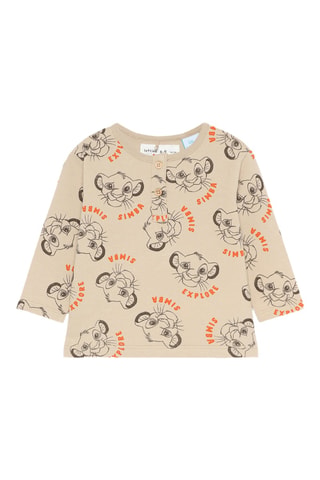 T-shirt e pantaloni sportivi Simba Il re leone Disney - Marrone