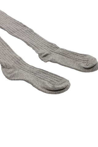 2 collant - Grigio melange e nero