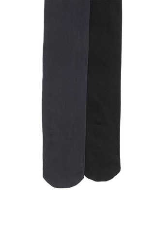 2 collant - 50 denari - Nero e grigio