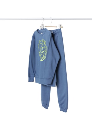 Felpa e pantaloni sportivi - Azzurro
