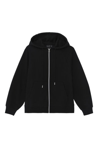 Felpa con cappuccio - Nero