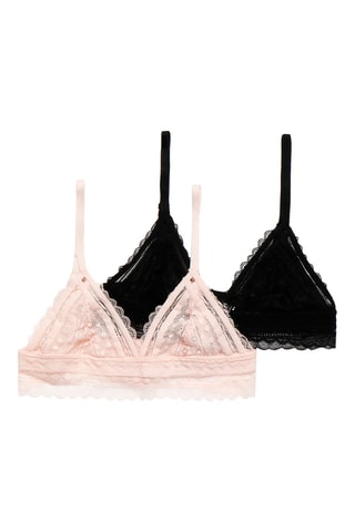2 reggiseni - Rosa e nero